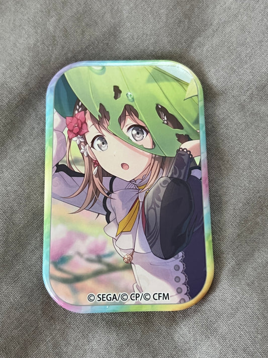 Project Sekai - Minori Hanasato “At the End of the Unraveled Threads” Square Badge [TRAINED]