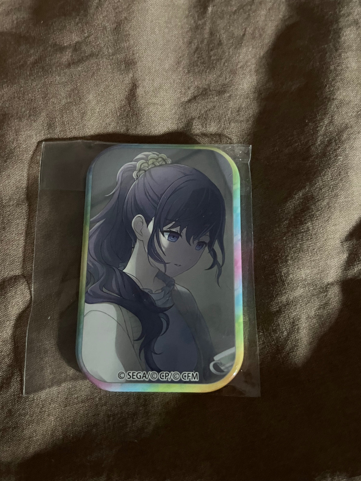 Project Sekai - Mafuyu Asahina "The Tone Played on That Day" Square Badge [UNTRAINED]