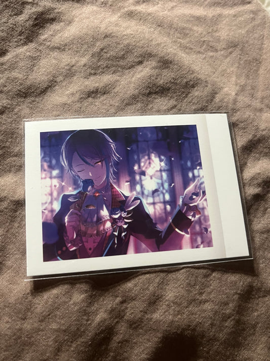 Project Sekai - Rui Kamishiro “A Song of Vows for You, Dressed in Pure White!” Pasha Colle Polaroid Card [TRAINED]