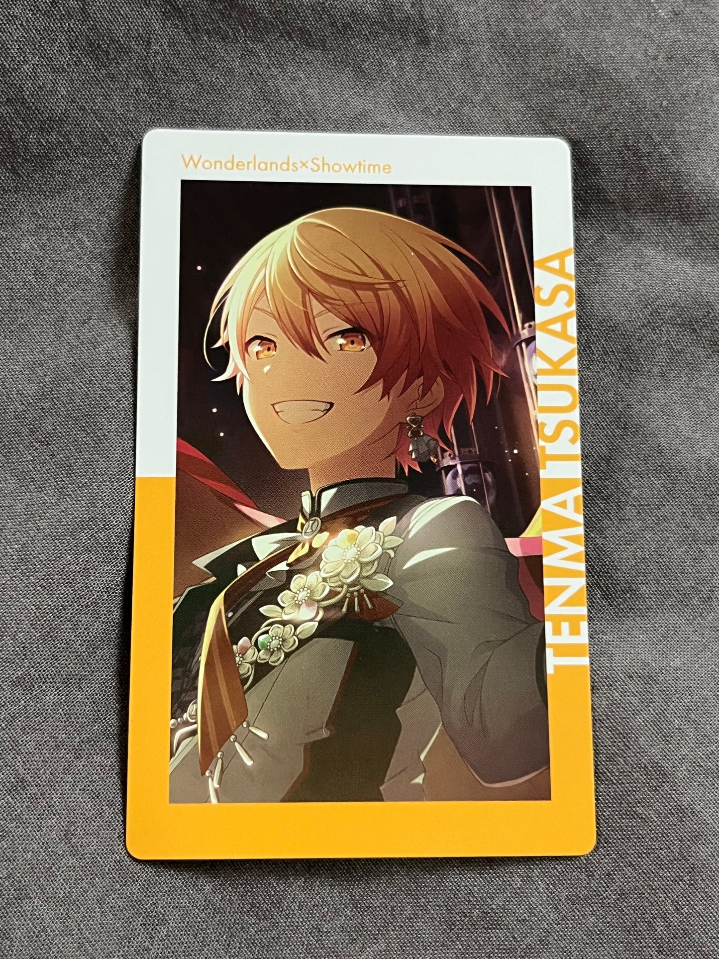 Project Sekai - Tsukasa Tenma “A Sorrowful Farewell at the Curtain Call” ePick Card [TRAINED]