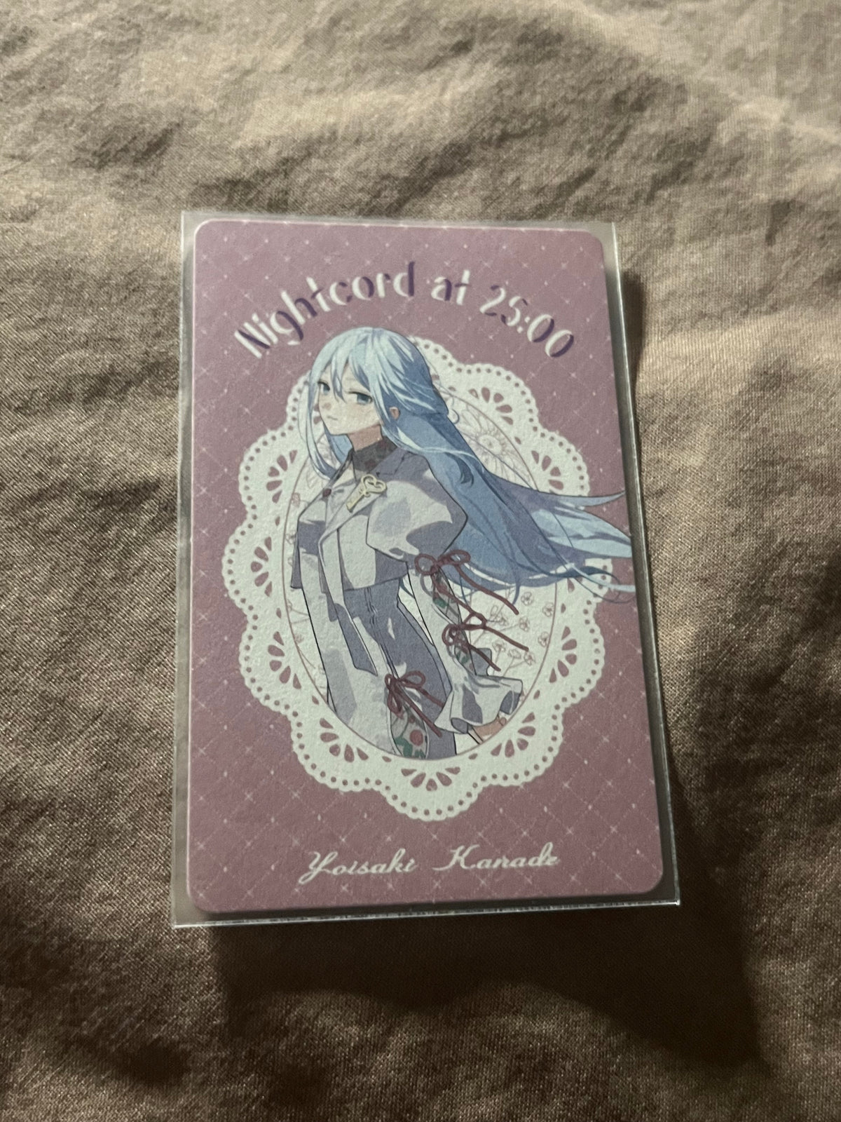 Project Sekai - Kanade Yoisaki “4th Anniversary Thanks Festival” Greeting Card