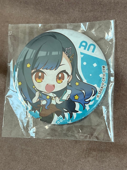 Project Sekai - An Shiraishi "WEEKEND GARAGE @E-DINER" Circle Badge