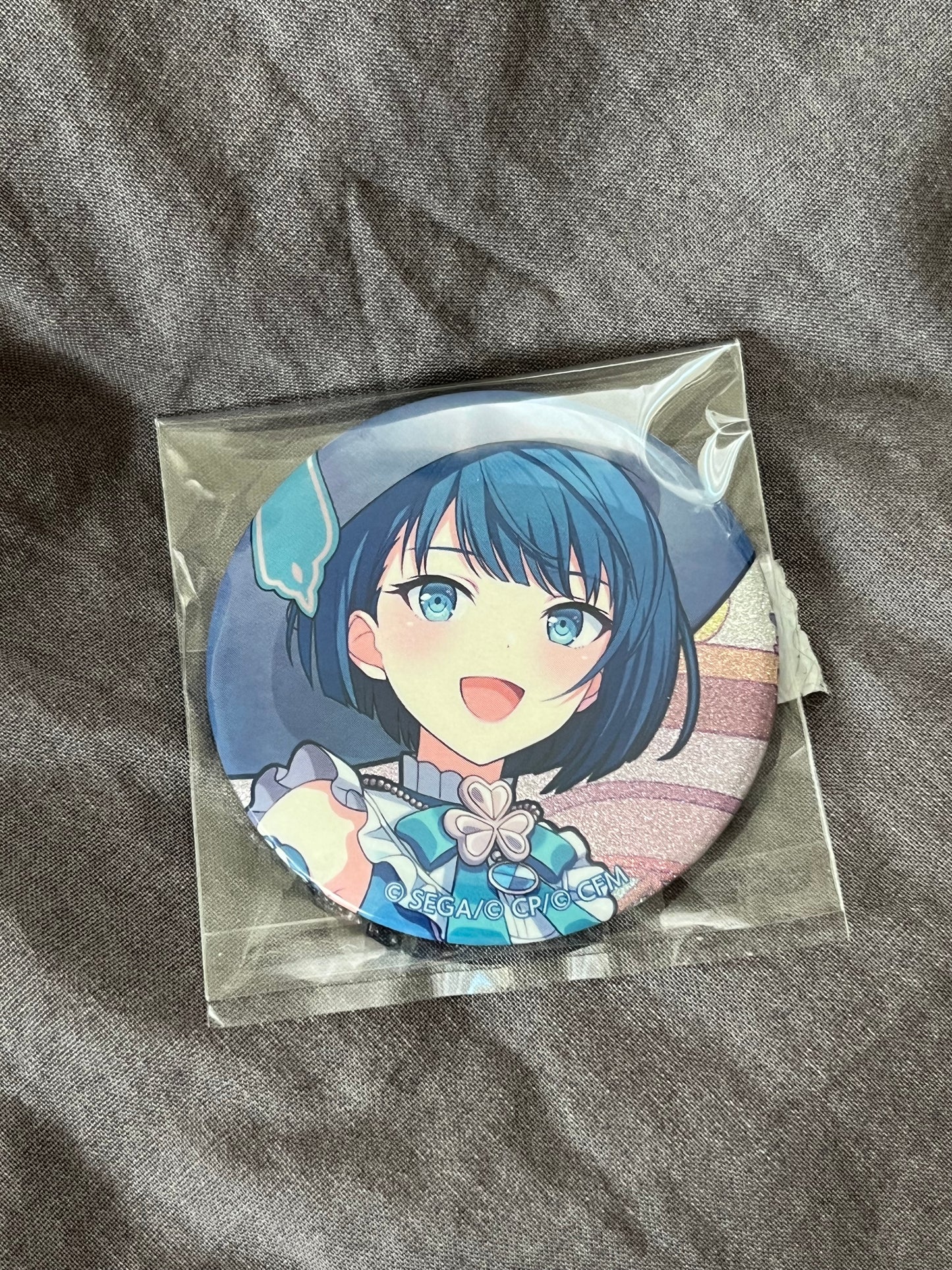 Project Sekai - Haruka Kiritani “Cast Spell on You” Circle Glitter Badge [TRAINED]