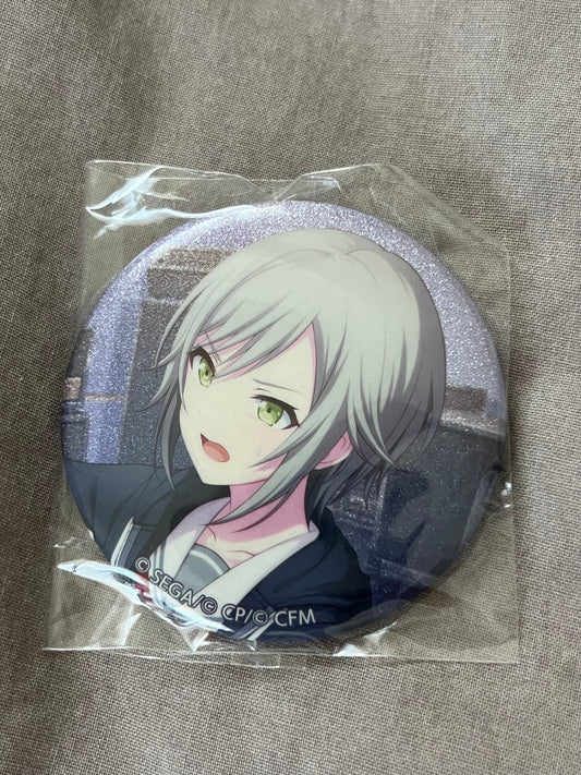 Project Sekai - Shiho Hinomori "Stella After the Rain" Circle Glitter Badge [UNTRAINED]