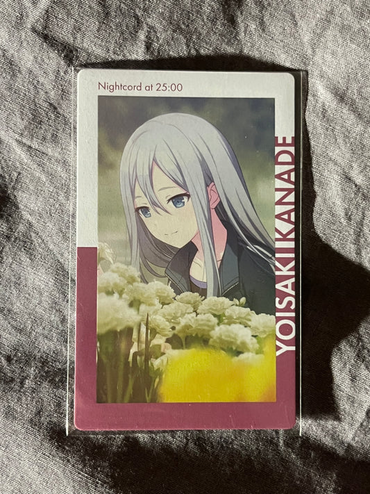 Project Sekai - Kanade Yoisaki “Carnation Recollection” ePick Card [UNTRAINED]