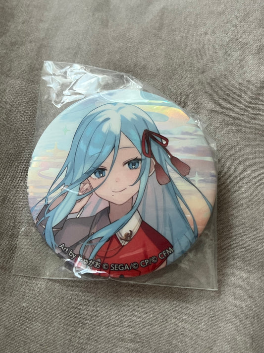 Project Sekai - Shizuku Hinomori “Colorful Live 4th Unison” Holographic Circle Badge