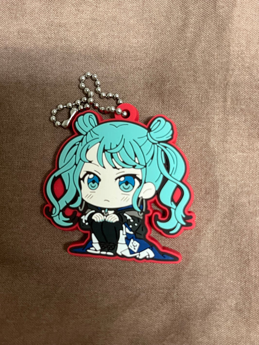 Project Sekai - Hatsune Miku "ViVimus Crouch” Rubber Keychain
