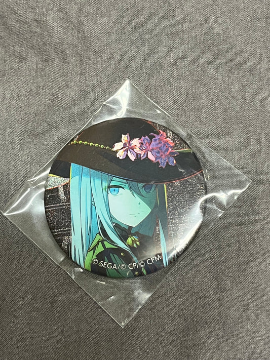 Project Sekai - Kanade Yoisaki “Burning Determination” Circle Glitter Badge [TRAINED]