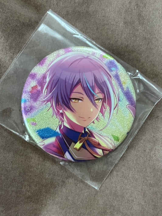 Project Sekai - Rui Kamishiro "Evasive Entertainer" Circle Glitter Badge [TRAINED]