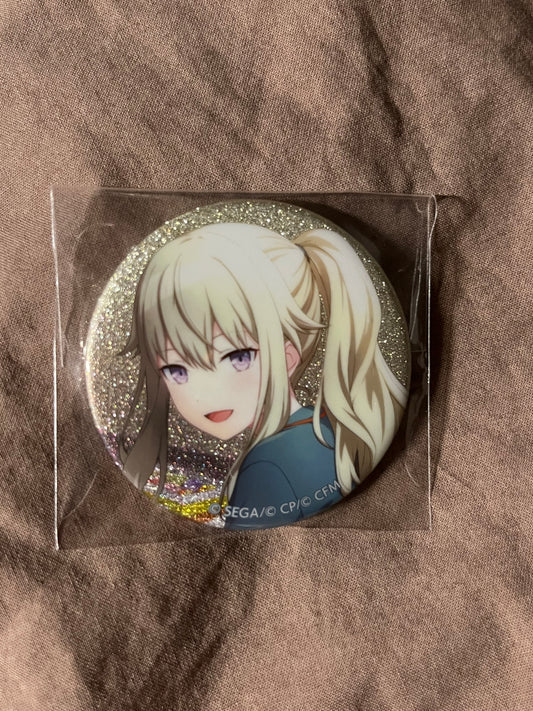 Project Sekai - Nene Kusanagi “Backlight Lens Flare” Circle Glitter Badge [UNTRAINED]