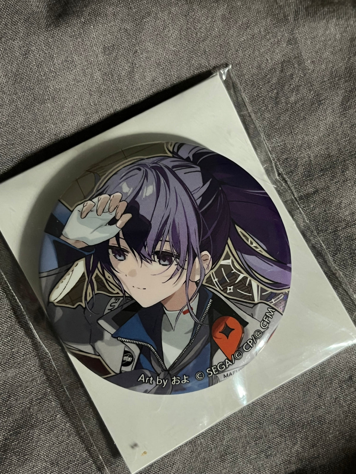 Project Sekai - Mafuyu Asahina “COLORFUL LIVE 5th -Frontier-” Circle Badge