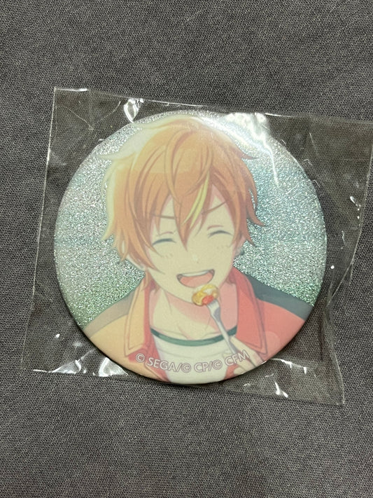 Project Sekai - Akito Shinonome “A Song of Vows for You, Dressed in Pure White!” Circle Glitter Badge [UNTRAINED]