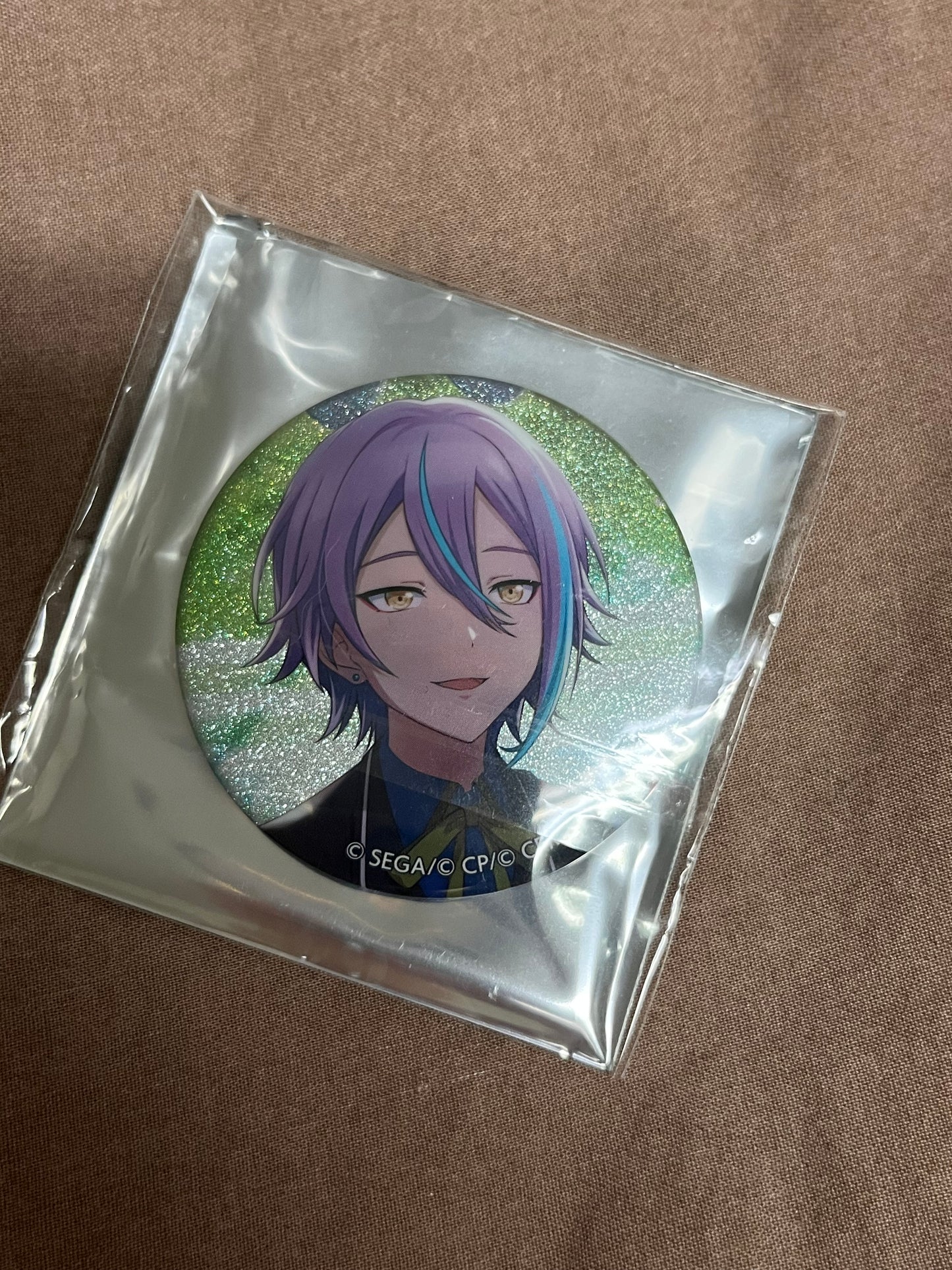 Project Sekai - Rui Kamishiro “At This Festival Tinged With Twilight” Circle Glitter Badge [UNTRAINED]