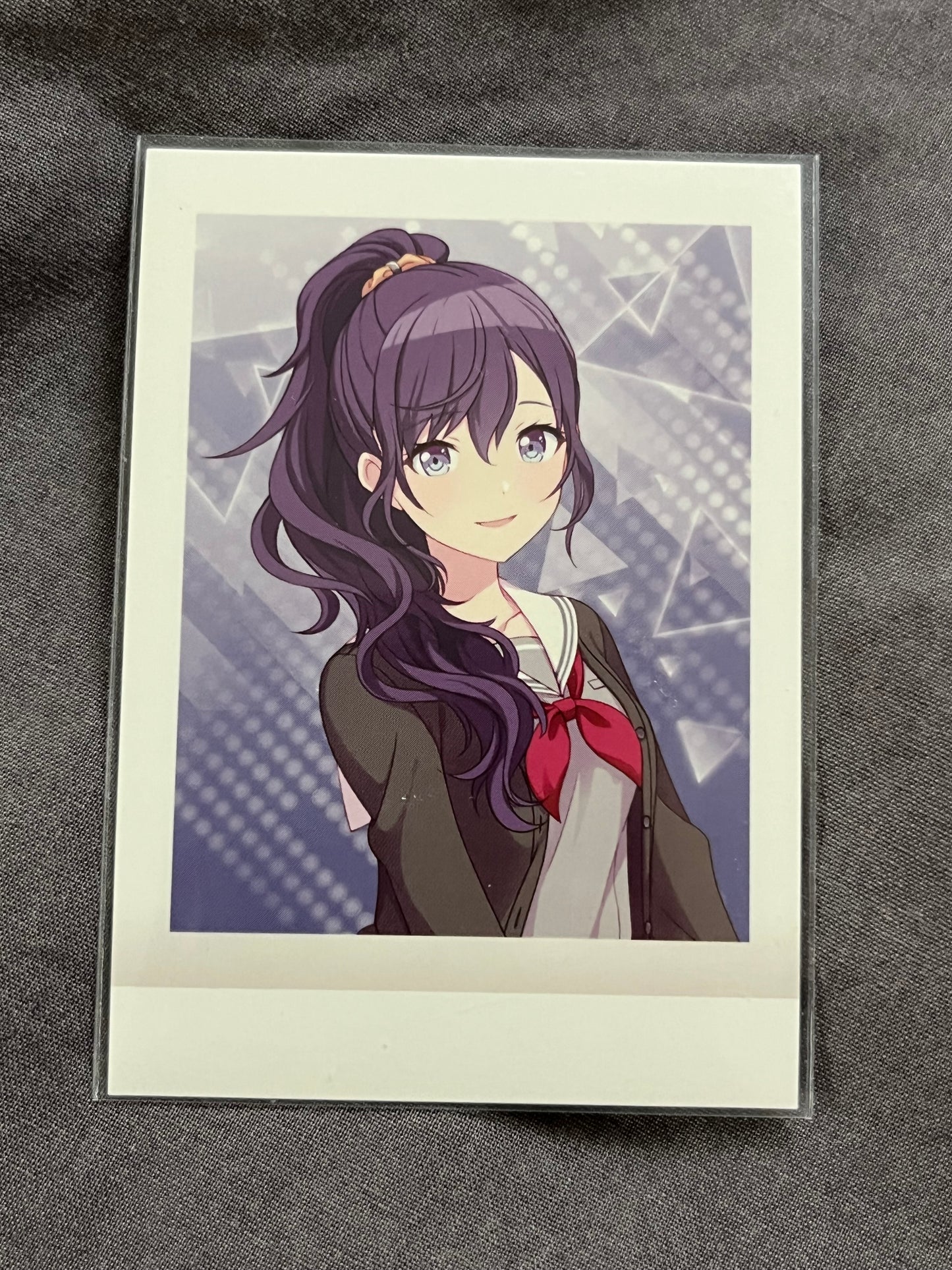 Project Sekai - Mafuyu Asahina “School” Pasha Colle Polaroid Card