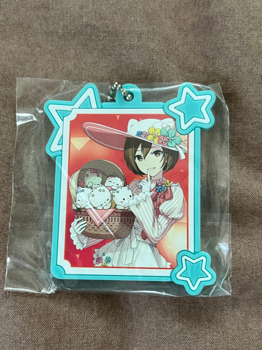 Project Sekai - MEIKO “feat. Nya Ni Nyu Nye Nyon” Sanrio Rubber Keychain