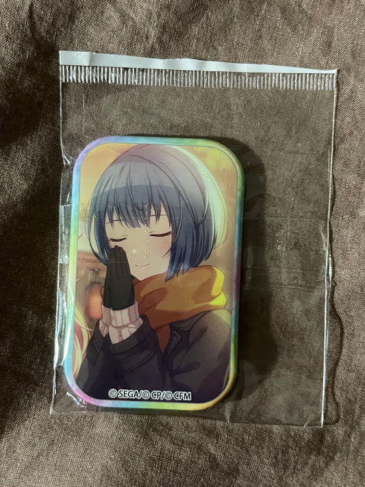 Project Sekai - Haruka Kiritani “Beyond Prayers, the Tomorrow We Wish for Is...” Square Badge [UNTRAINED]