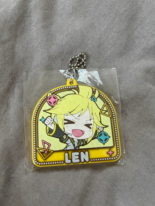 Project Sekai - Kagamine Len “Yay!” Stamp Rubber Keychain