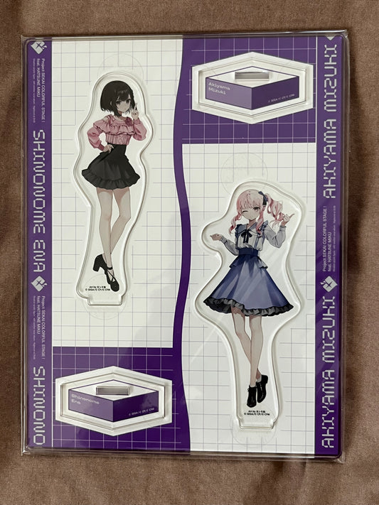 Project Sekai - Ena Shinonome + Mizuki Akiyama "Another Vocal Album" Acrylic Stand