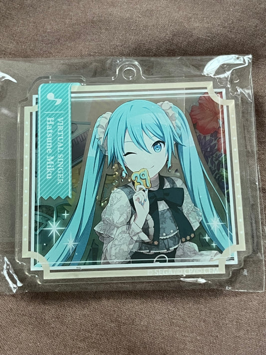 Project Sekai - Hatsune Miku “Happy Birthday!! 2023” Acrylic Keychain
