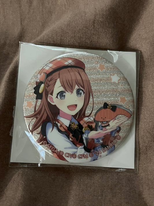 Project Sekai - Minori Hanasato “Sanrio” Circle Glitter Badge