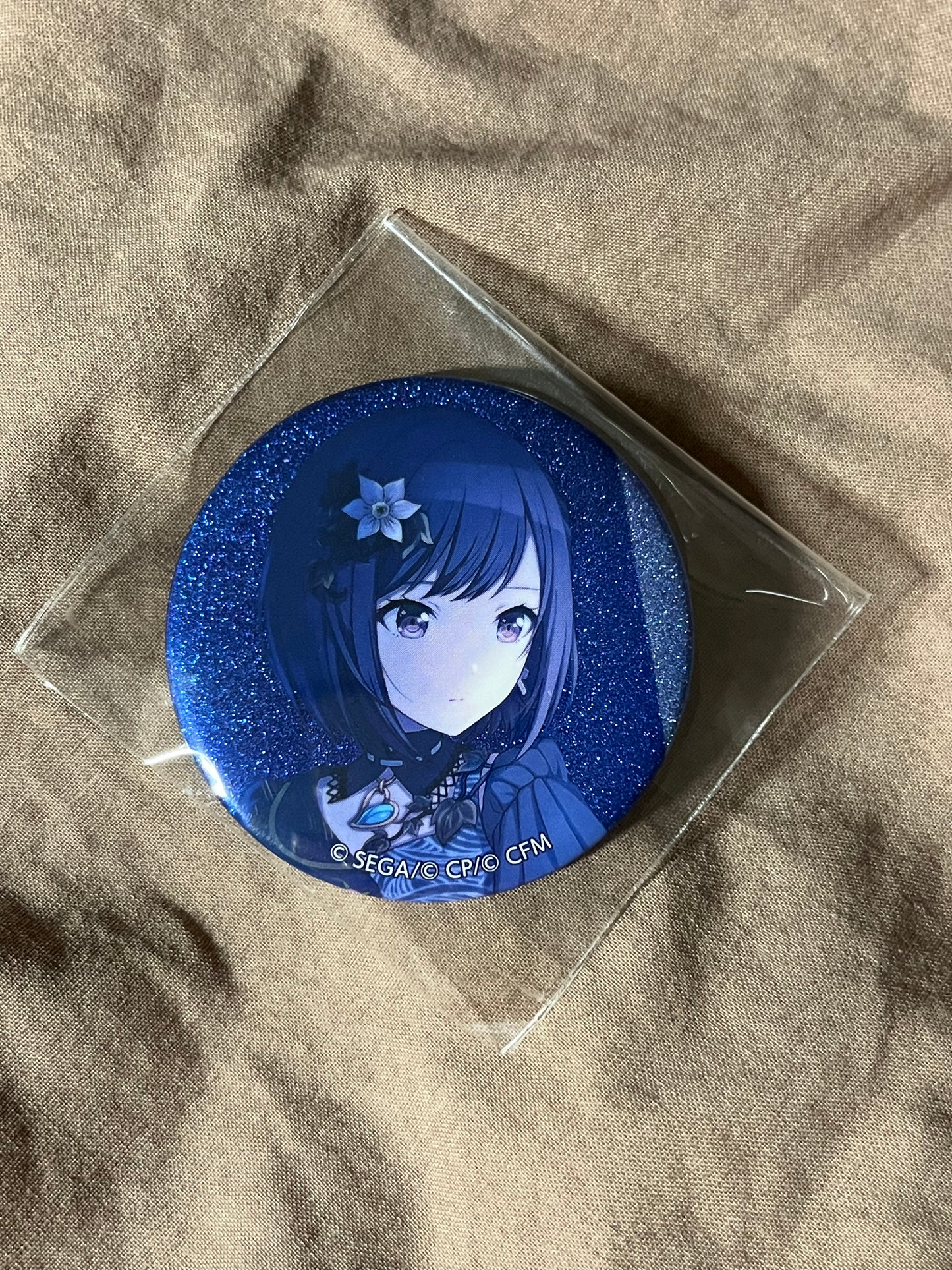 Project Sekai - Ena Shinonome “Guiding a Lost Child to What Lies Beyond” Circle Glitter Badge [TRAINED]