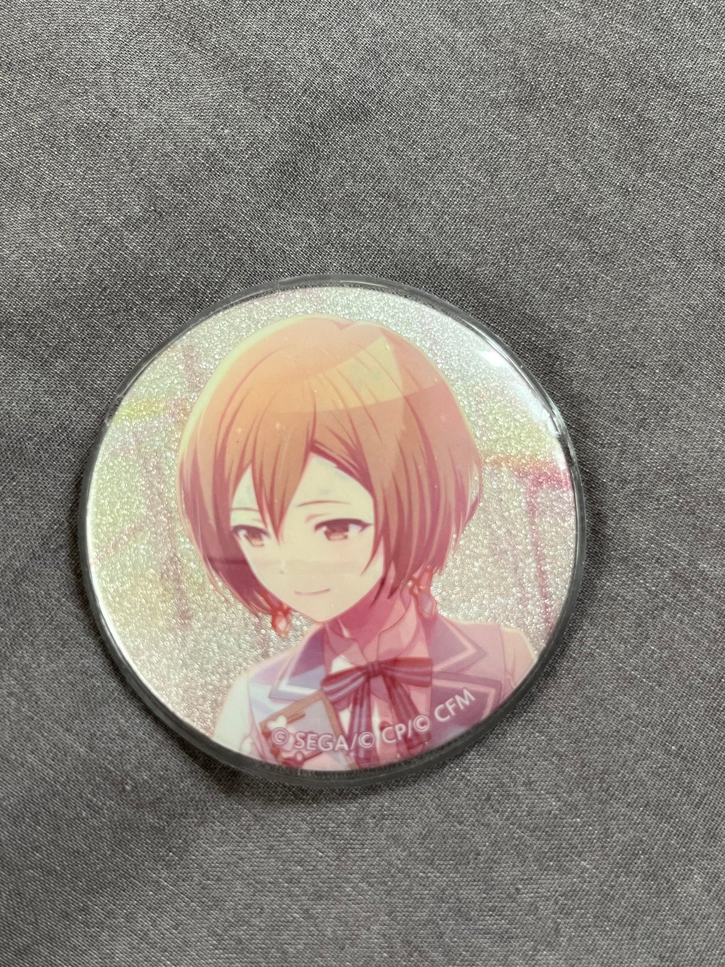 Project Sekai - MEIKO “Though Wavering, You Continue Moving Forward” Circle Glitter Badge [TRAINED]