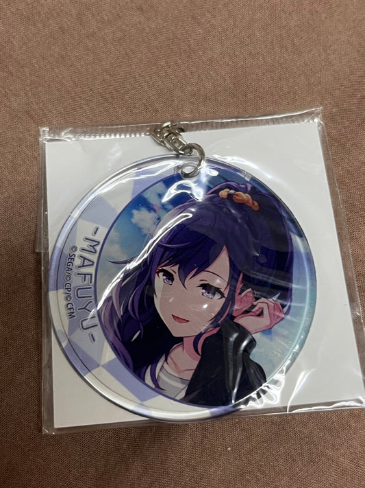 Project Sekai - Mafuyu Asahina “Release Celebration” Yawaraka Clear Charm Keychain [UNTRAINED]