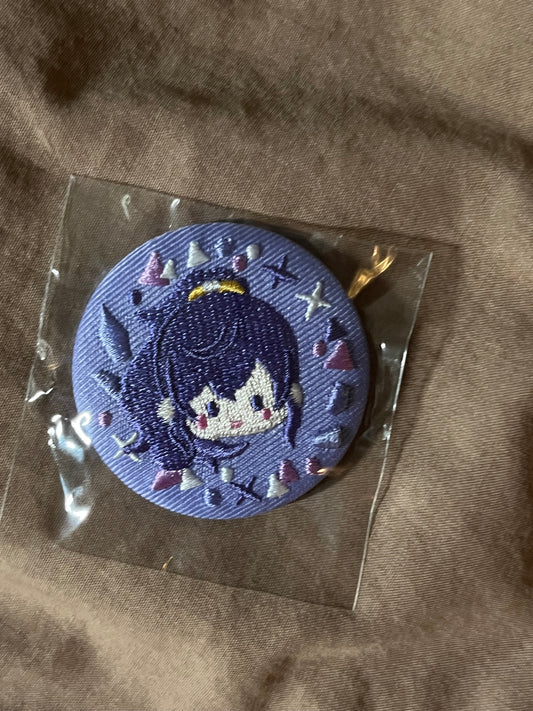 Project Sekai - Mafuyu Asahina "4th Anniversary Embroidery" Circle Badge