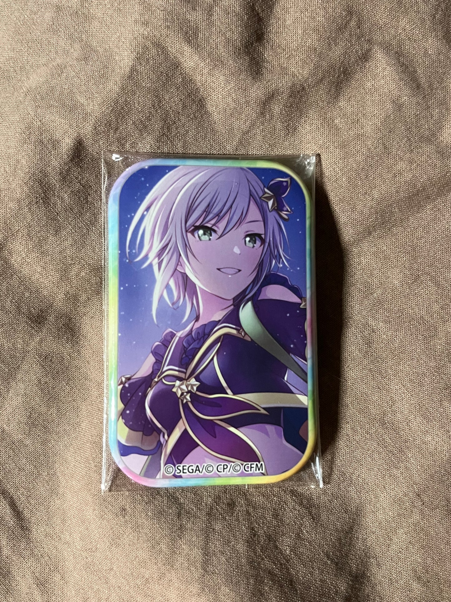 Project Sekai - Shiho Hinomori “Stella After the Rain” Square Badge [TRAINED]