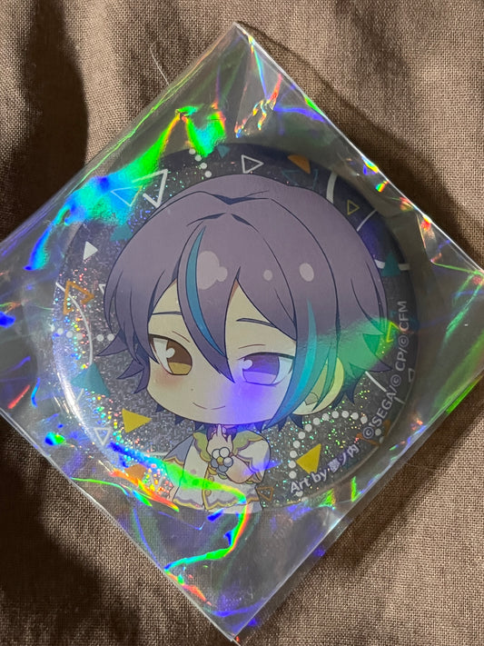Project Sekai - Rui Kamishiro “Smile of Dreamer” “Only Shop” Chibi Holographic Circle Badge