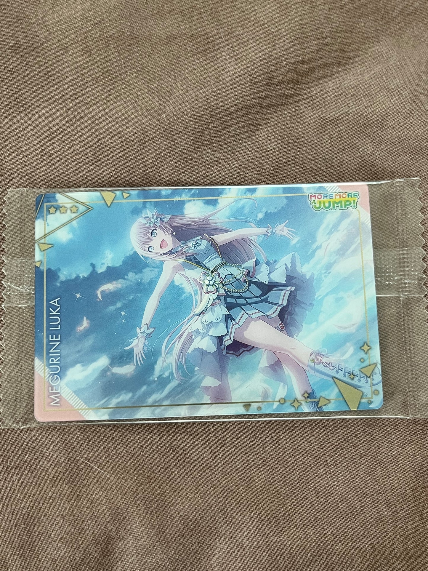 Project Sekai - Megurine Luka “Let's Deliver! HOPEFUL STAGE ♪” Wafer Card
