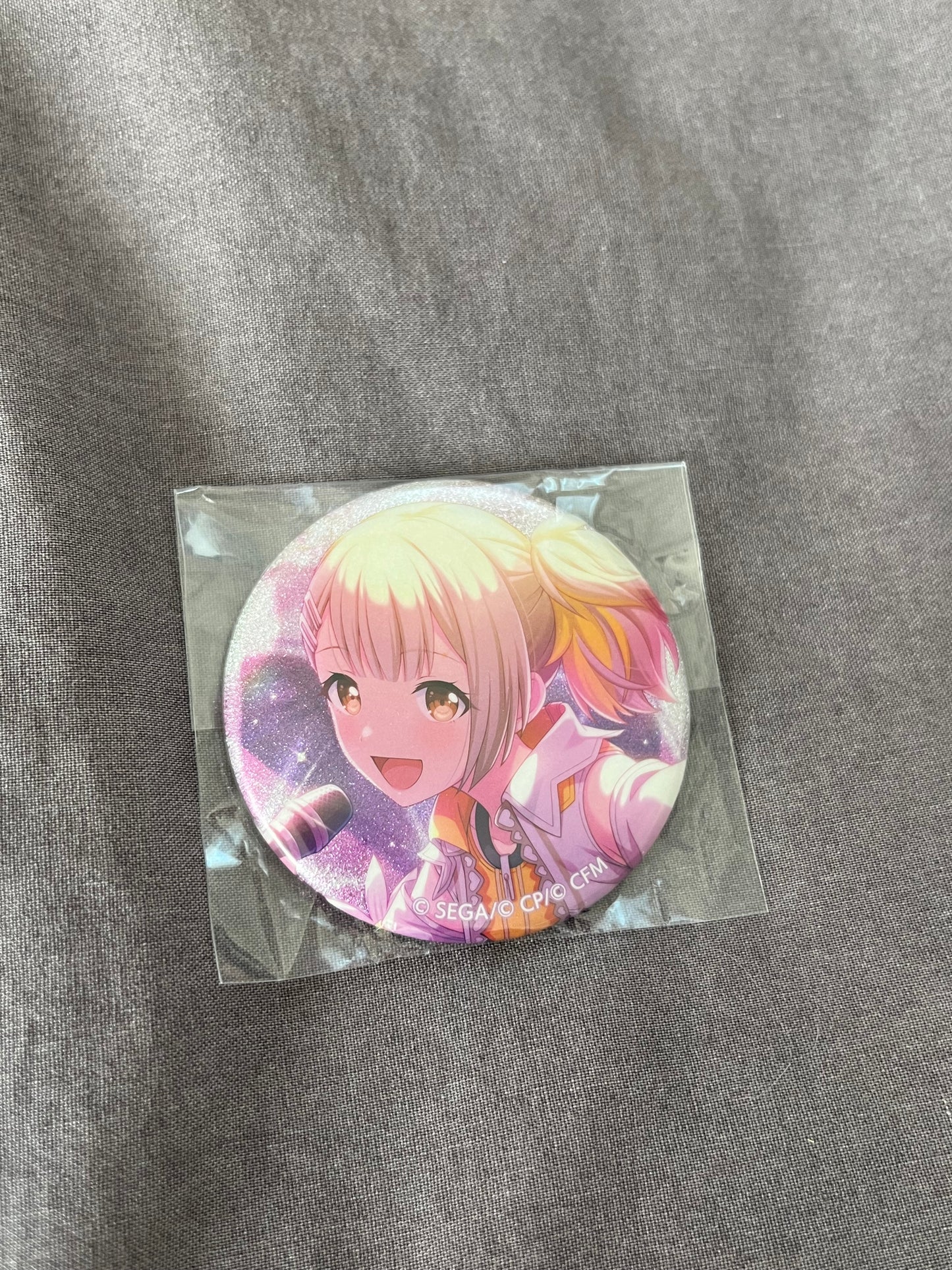 Project Sekai - Kohane Azusawa "Scramble Fan Festival!" Circle Glitter Badge [TRAINED]