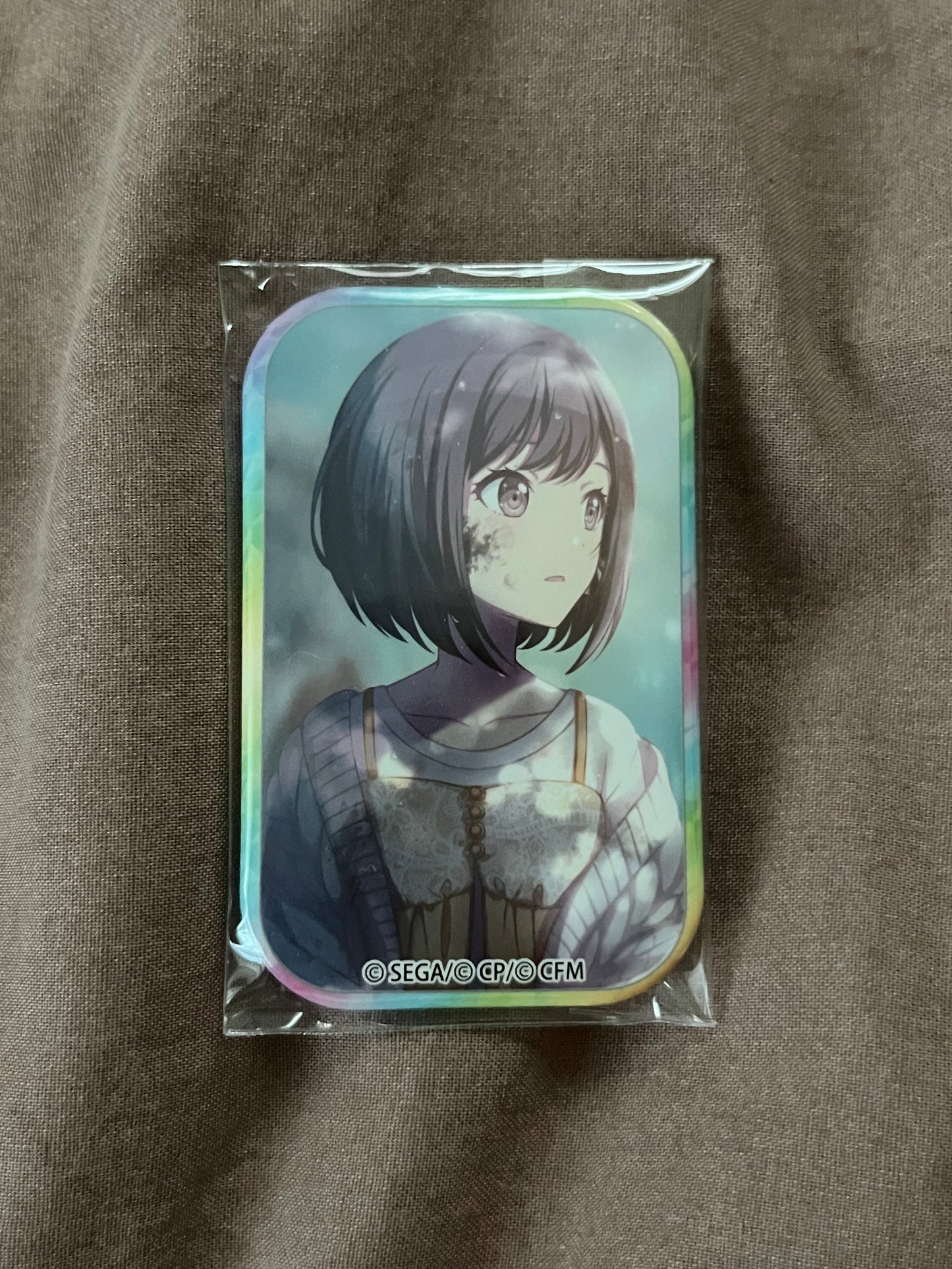 Project Sekai - Ena Shinonome “Outstretched Hand” Square Badge [UNTRAINED]