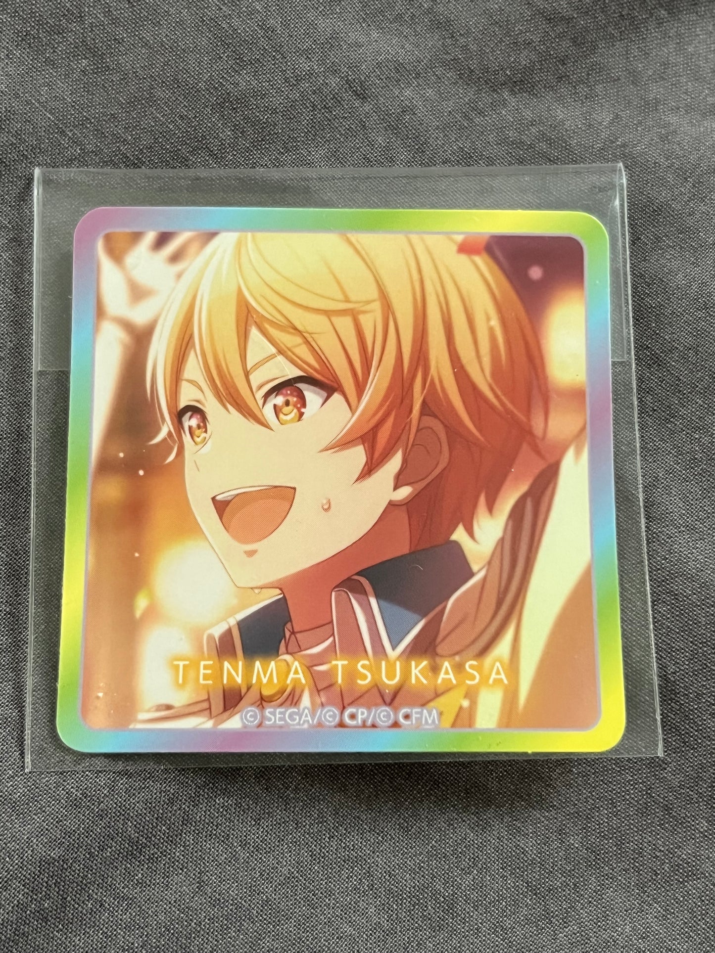 Project Sekai - Tsukasa Tenma “Wonder Magical Showtime!” Square Sticker [UNTRAINED]