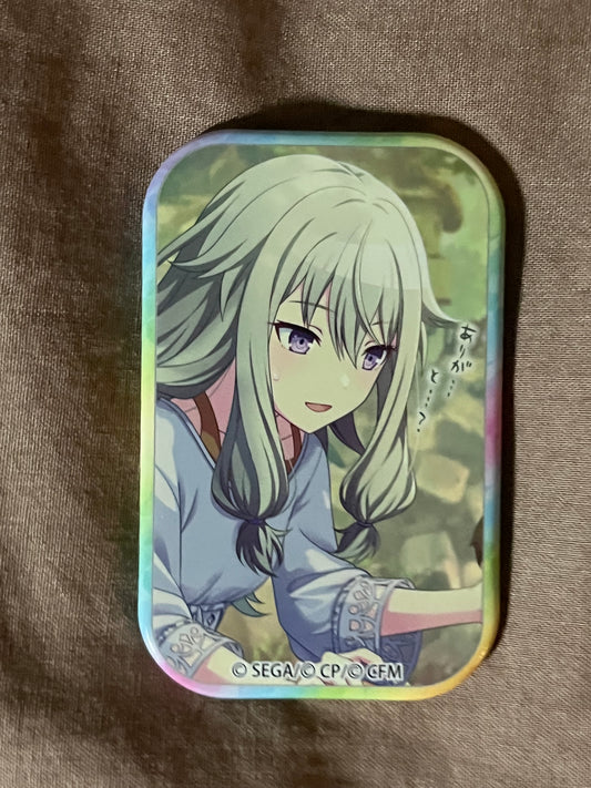 Project Sekai - Nene Kusanagi “A Desperate Situation!? Island Panic!” Square Badge [UNTRAINED]