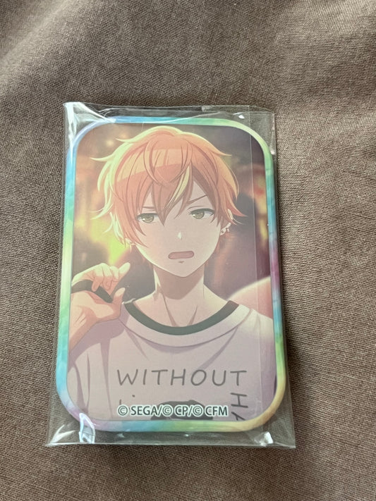 Project Sekai - Akito Shinonome “Ringing Sounds at the Summer Festival” Square Badge [UNTRAINED]