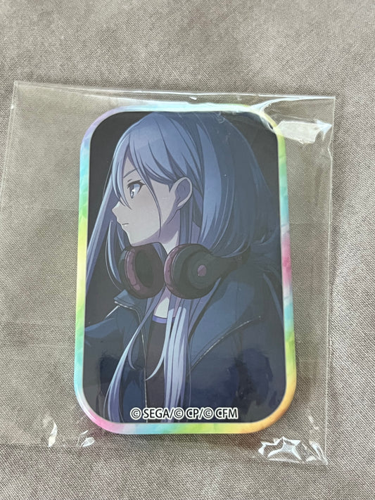 Project Sekai - Kanade Yoisaki “Insatiable Pale Color” Square Badge [UNTRAINED]