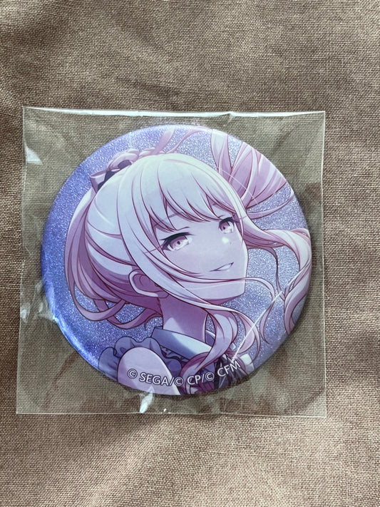 Project Sekai - Mizuki Akiyama “Imprisoned Marionette” Circle Glitter Badge [TRAINED]
