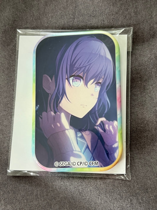 Project Sekai - Mafuyu Asahina “Someday, From the Depths of Despair” Square Badge [UNTRAINED]