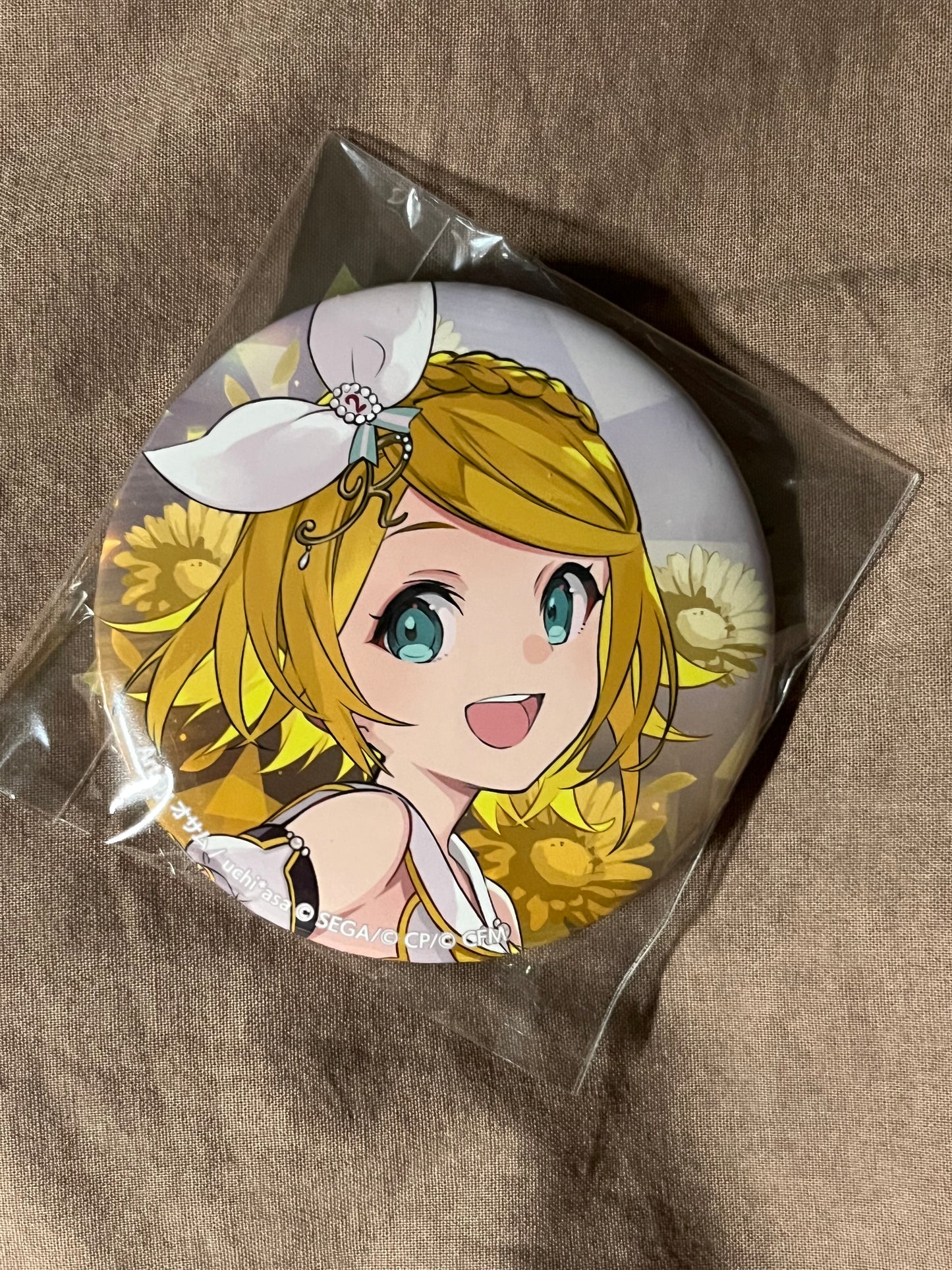 Project Sekai - Kagamine Rin “4th ANNIVERSARY BRILLIANT STAGE Connect Live” Circle Badge