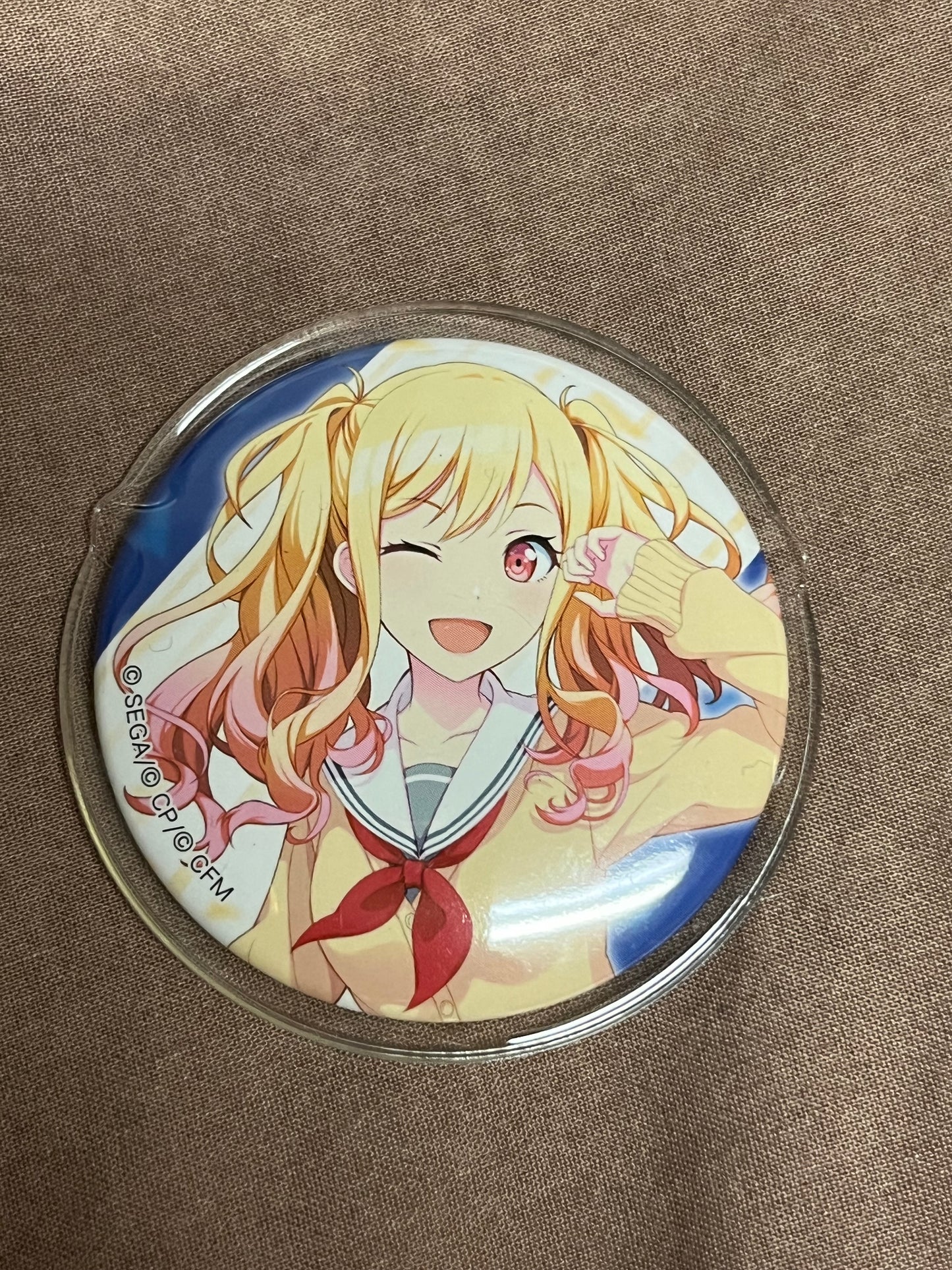 Project Sekai - Saki Tenma 1☆ Movic Circle Badge