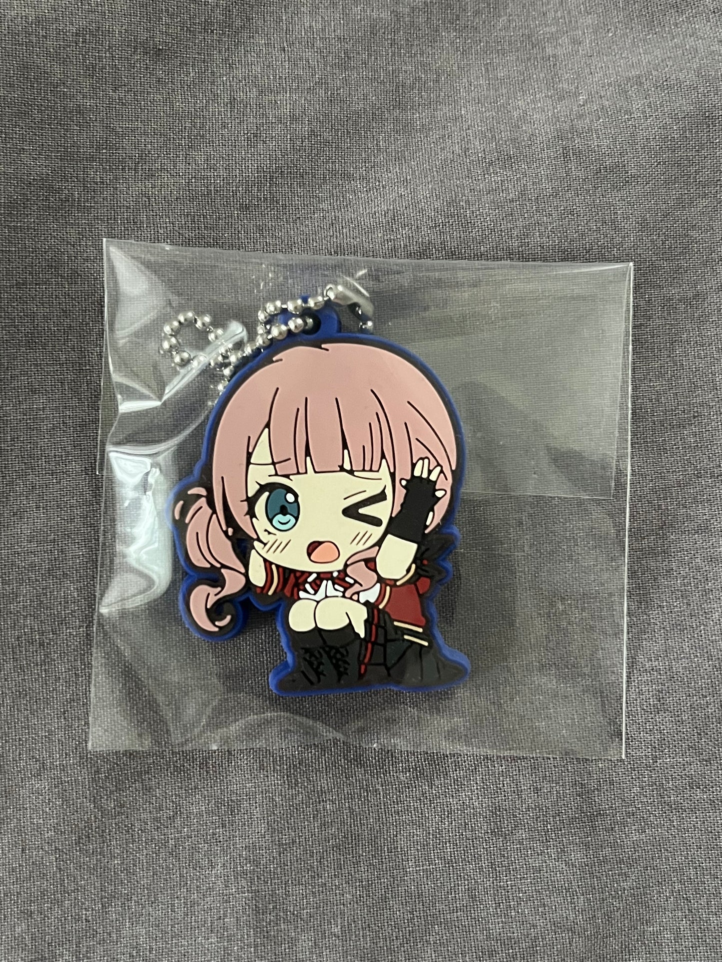 Project Sekai - Honami Mochizuki “ViVimus Crouch” Rubber Keychain