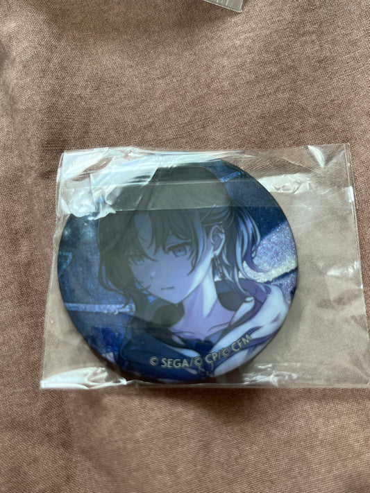 Project Sekai - Mafuyu Asahina “Our Escape for Survival” Circle Glitter Badge [TRAINED]
