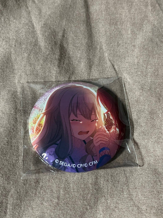 Project Sekai - Nene Kusanagi “Our Happy Ending” Circle Glitter Badge [UNTRAINED]