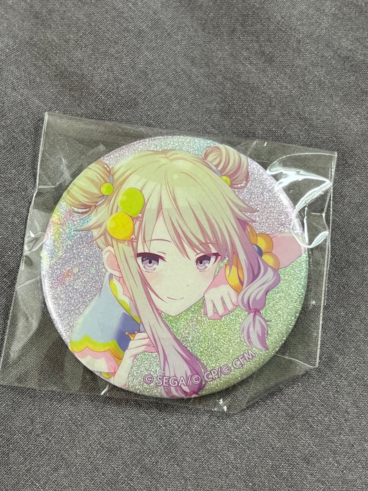 Project Sekai - Nene Kusanagi “Smile of Dreamer” Circle Glitter Badge [TRAINED]