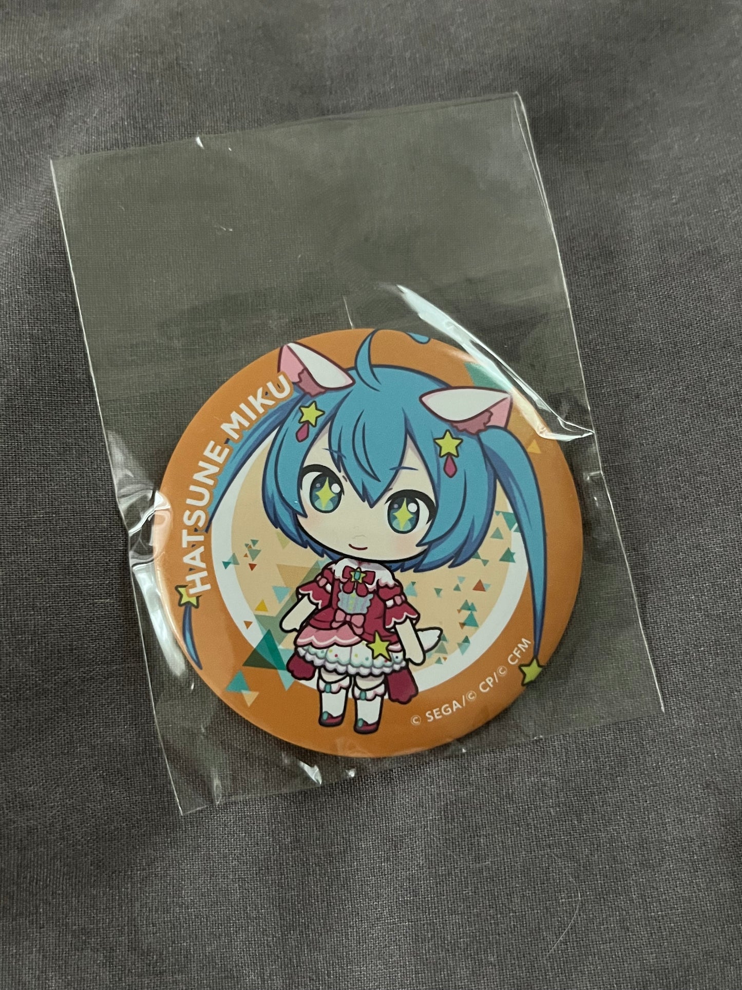 Project Sekai - Hatsune Miku “Lawson Campaign” Casual Chibi Circle Badge