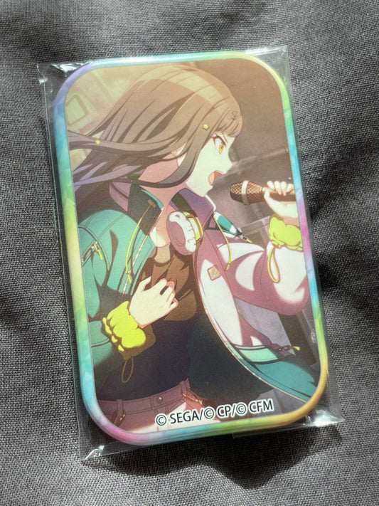 Project Sekai - An Shiraishi “Over the Fence” Square Badge [UNTRAINED]