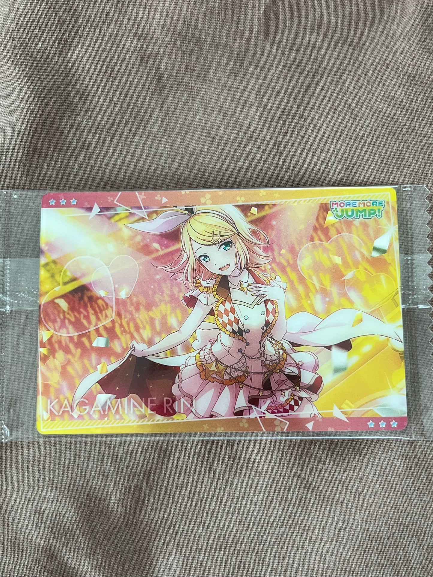 Project Sekai - Kagamine Rin “Release Celebration” Wafer Card