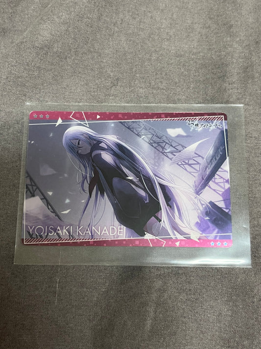 Project Sekai - Kanade Yoisaki “Release Celebration” Wafer Card