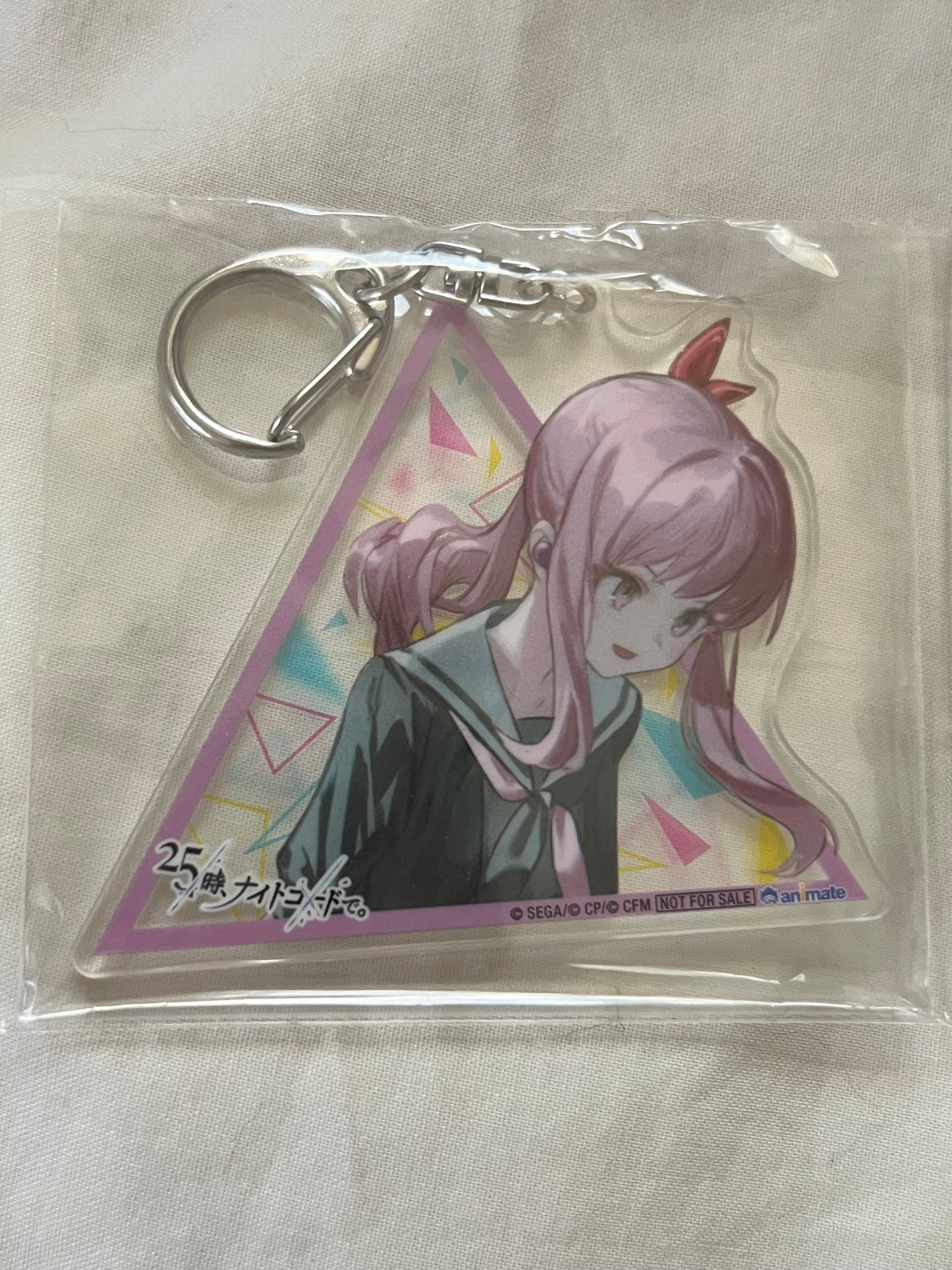 Project Sekai - Mizuki Akiyama “SEKAI Album Vol. 1” Triangle Keychain